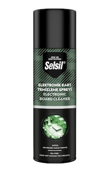 Selsil Elektronik Kart Temizleme Spreyi 500ml Yağsız - Devrelere Zarar Vermez 5671 Çok Renkli