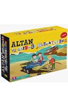 Altan ve Gizemli Dedektifler - 8 Kitap Takım Kutulu - Tuna Duran - Gendaş Çocuk Altan ve Gizemli Dedektifler - 8 Kitap Takım Kutulu - Tuna Duran - Gendaş Çocuk