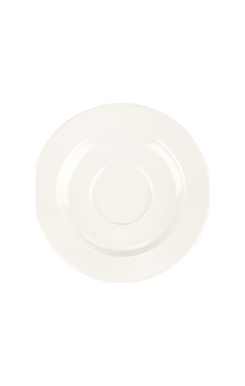 Rita Çay Fincan Tabağı, 16 Cm, 6'li Set, Beyaz Çok Renkli