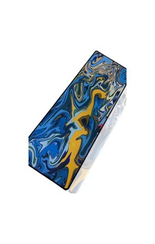 Kaymaz Mousepad Renkli Desenli Oyuncu Mouse Pad 70cm X 30cm Oyuncu Ofis Yayıncı Mousepad