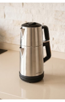 Koss - Çelik Demilikli Çay Makinesi Inox Koss - Çelik Demilikli Çay Makinesi Inox