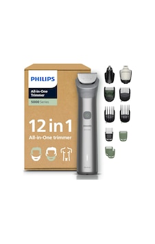 Philips Multigroom Series 5000 Hepsi Bir Arada Yüz, Baş Ve Vücut İçin 12 Parçalı Sakal Düzeltici Ve Saç Düzeltici, Kendiliğinden Bilenen Metal Bıçaklar, 20 Uzunluk Ayarı 0,5-20 Mm , Model Mg5952/30 Diğer Philips Multigroom Series 5000 Hepsi Bir Arada Yüz, Baş Ve Vücut İçin 12 Parçalı Sakal Düzeltici Ve Saç Düzeltici, Kendiliğinden Bilenen Metal Bıçaklar, 20 Uzunluk Ayarı 0,5-20 Mm , Model Mg5952/30 Diğer