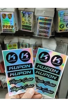 Kupon Sticker Tekli Kupon Sticker Tekli