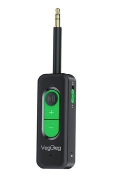 Veggieg Aux Bluetooth 5.4 Transmitter Receiver Kablosuz Ses Adaptörü Sku: Zeus8690010093462