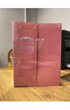Yarım Kapak Dosya, Pembe, 50 Adet Yarım Kapak Dosya, Pembe, 50 Adet