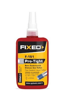 Fıxed F151 Pro-tight Sökülebilir Orta Mukavemetli Boru Sızdırmazlık Elemanı 250ml Fıxed F151 Pro-tight Sökülebilir Orta Mukavemetli Boru Sızdırmazlık Elemanı 250ml