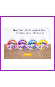 Bezos Ozon Askılı Wc Kokusu 4 Adet Bty Bezos Ozon Askılı Wc Kokusu 4 Adet Bty