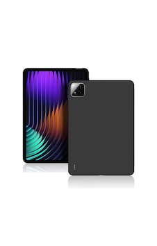 Forzacase Xiaomi Pad 7 / Pad 7 Pro 11.2 İnch Tablet İle Uyumlu Silikon Kılıf Siyah - Fc155 Arka Kapak