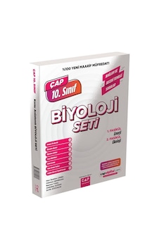 Çap Yayınları 10. Sınıf Biyoloji Maarif Model Set Çap Yayınları 10. Sınıf Biyoloji Maarif Model Set