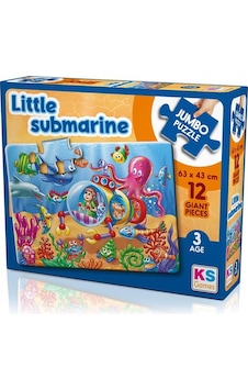 Ks Games Little Submarine 12 Parça Jumbo Boy Puzzle Ks Games Little Submarine 12 Parça Jumbo Boy Puzzle