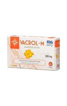 Carmed Vacrol-M 500 mg Takviye Edici Gıda 30 Yumuşak Kapsül Carmed Vacrol-M 500 mg Takviye Edici Gıda 30 Yumuşak Kapsül