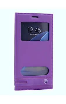 Galaxy Uyumlu J7 2016 Kılıf Pencereli Elite Kapaklı Kılıf 001