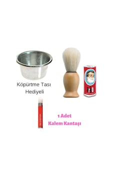 Köpük Tası Hediyeli 4 Parça Sakal Tıraş Seti Köpük Tası Hediyeli 4 Parça Sakal Tıraş Seti