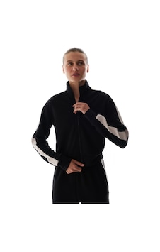 Penti Siyah İpeksi Dokunuş Silky Touch Paneled Fermuarlı Uzun Kollu Ceket Penti Siyah İpeksi Dokunuş Silky Touch Paneled Fermuarlı Uzun Kollu Ceket