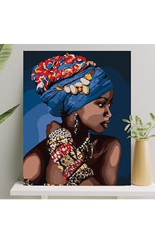Sayılarla Boyama Tuval Seti Fırça Boya Dahil Çıtalı 40x50 Cm - Zarafet Sayılarla Boyama Tuval Seti Fırça Boya Dahil Çıtalı 40x50 Cm - Zarafet