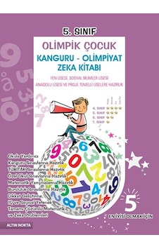Altın Nokta 5. Sınıf Olimpik Çocuk Zeka Kitabı