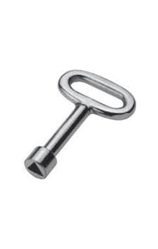 Yaylı Pano Kilidi Anahtarı Üçgen Uzun 310-2 Yaylı Pano Kilidi Anahtarı Üçgen Uzun 310-2