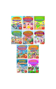 Muhteşem Çıkartmalar ve Aktiviteler Serisi 10 Kitap 2.Set Muhteşem Çıkartmalar ve Aktiviteler Serisi 10 Kitap 2.Set