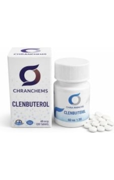 Chranchems Clenbuterol 40 Mcg 100 Tablet Chranchems Clenbuterol 40 Mcg 100 Tablet