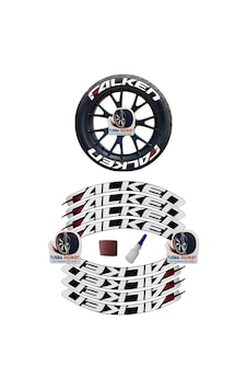 Falken Motorsiklet & Araç 3D Oto Lastik Yazısı / Araç Oto Lastik Sticker & Arma | 8 Adet Falken Motorsiklet & Araç 3D Oto Lastik Yazısı / Araç Oto Lastik Sticker & Arma | 8 Adet