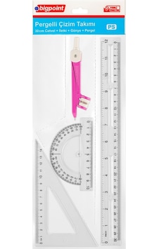 Bigpoint Pergelli Çizim Seti 30 cm Bigpoint Pergelli Çizim Seti 30 cm