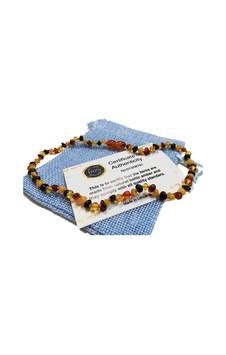 Sertifikalı Kehribar Bebek Diş Kolyesi Multicolor Kehribar Kolye Sertifikalı Kehribar Bebek Diş Kolyesi Multicolor Kehribar Kolye