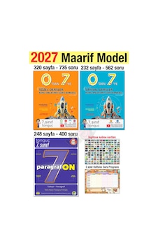 7. Sınıf 2027 0'dan 7'ye Konu Anlatımlı Soru Bankası Seti Paragrafon Yeni Müfredat Maarif Modeli 7. Sınıf 2027 0'dan 7'ye Konu Anlatımlı Soru Bankası Seti Paragrafon Yeni Müfredat Maarif Modeli