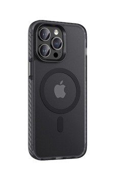 Apple Uyumlu iPhone 14 Pro Max Kılıf Mat Arka Yüzey Wireless Şarj Özellikli Zore Locik Kapak-siyah Apple Uyumlu iPhone 14 Pro Max Kılıf Mat Arka Yüzey Wireless Şarj Özellikli Zore Locik Kapak-siyah