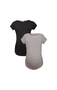 Luvmabelly Myra2017 2009 Hamile Tshirt Seti-çok Renkli Luvmabelly Myra2017 2009 Hamile Tshirt Seti-çok Renkli