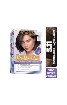 Loreal Paris Excellence Saç Boyası 5.11 Ekstra Küllü Açık Kahve Loreal Paris Excellence Saç Boyası 5.11 Ekstra Küllü Açık Kahve
