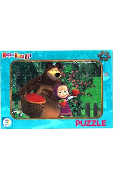 Maşa Ile Koca Ayı 24 Parça Puzzle/Yapboz Maşa Ile Koca Ayı 24 Parça Puzzle/Yapboz