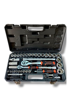 52 Parça 1/2" Ve 1/4" Lokma Takımı Seti