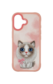 Apple Uyumlu iPhone 17 3d Göz Fiyonk Detaylı Gerçek Nakış İşlemeli Kabartmalı Kedili New Big Eyes Kılıf Şeffaf Apple Uyumlu iPhone 17 3d Göz Fiyonk Detaylı Gerçek Nakış İşlemeli Kabartmalı Kedili New Big Eyes Kılıf Şeffaf