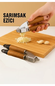 Ivory Ivo-me225 Akasya Saplı Sarımsak Ezeceği Krem