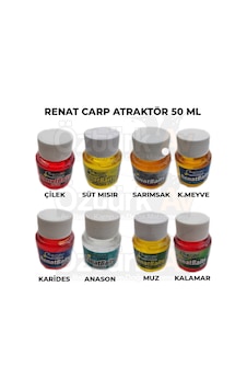 Renat Carp Sazan Atraktör Yem Katkısı 50Ml Renat Carp Sazan Atraktör Yem Katkısı 50Ml
