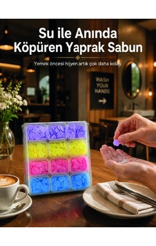 24 Adet Taşınabilir Yaprak Sabun Kutusu 24 Adet Taşınabilir Yaprak Sabun Kutusu