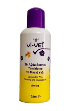 Vi-Vet Arnica Sir Ağda Sonrası Temizleme ve Masaj Yağı 125 ML Vi-Vet Arnica Sir Ağda Sonrası Temizleme ve Masaj Yağı 125 ML