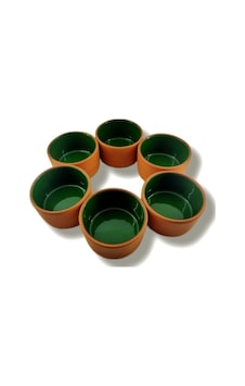 Sufle Kase 6 Lı Takım Çimen Yeşili Sufle Kase 6 Lı Takım Çimen Yeşili
