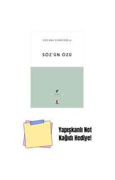 Söz'ün Özü + Yapışkanlı Not Kağıdı Söz'ün Özü + Yapışkanlı Not Kağıdı