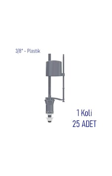 Mega Master Flatör 3/8" Plastik, 1 Koli 25 Adet Çok Renkli Mega Master Flatör 3/8" Plastik, 1 Koli 25 Adet Çok Renkli