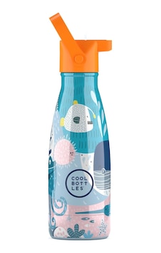 Cool Bottles The Kids Bottle Sea World Pipetli Termos Suluk 260 M Çok Renkli Cool Bottles The Kids Bottle Sea World Pipetli Termos Suluk 260 M Çok Renkli
