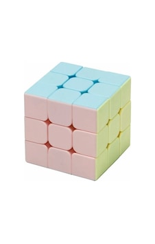 Pastel 3x3 Zeka Küpü 3x3 Sabır Küpü 3x3 Rubiks Cube Akıl Oyunları Eğitici Oyuncak Zeka Küpü