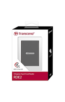 Transcend RDE2 CFexpress USB 3.2 Kart Okuyucu Transcend RDE2 CFexpress USB 3.2 Kart Okuyucu