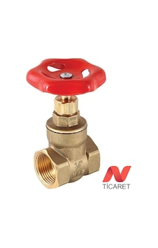 KAS 3/4" Şiber Vana Bronz