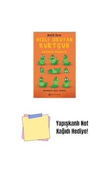 Hızlı Okuyan Kurtçuk Etkinlik Peşinde + Yapışkanlı Not Kağıdı Hızlı Okuyan Kurtçuk Etkinlik Peşinde + Yapışkanlı Not Kağıdı
