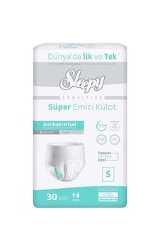 Sleepy Yetişkin Bezi Emici Külot S - Küçük - Small 30 Adet Tekli Pk Sleepy Yetişkin Bezi Emici Külot S - Küçük - Small 30 Adet Tekli Pk