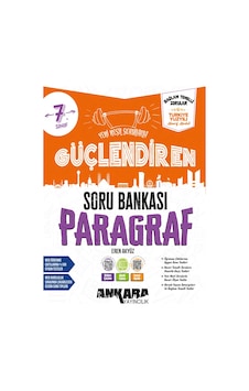 Ankara 7. Sınıf Paragraf Güçlendiren Soru Bankası Bağlam Temelli Ankara Yayıncılık Ankara 7. Sınıf Paragraf Güçlendiren Soru Bankası Bağlam Temelli Ankara Yayıncılık