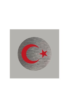 Gerçek Metal Türk Bayrağı Gümüş Renk Logo Amblem Arkası Yapışkanlı 5 Cm 1 Adet Gerçek Metal Türk Bayrağı Gümüş Renk Logo Amblem Arkası Yapışkanlı 5 Cm 1 Adet