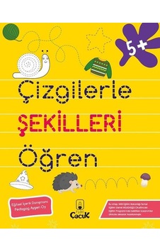 Çizgilerle Şekilleri Öğren - 5+ Yaş- Floki Çocuk