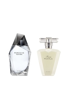 Avon Rare Pearls Kadın Parfüm EDP 50 ML + Perceive Erkek Parfüm EDT 100 ML Avon Rare Pearls Kadın Parfüm EDP 50 ML + Perceive Erkek Parfüm EDT 100 ML